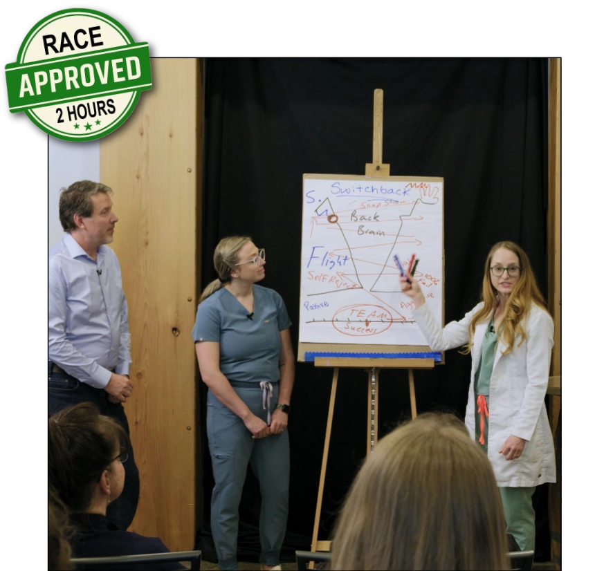 Switchback Vet clinic culture training session, RACE approved for 2 hours